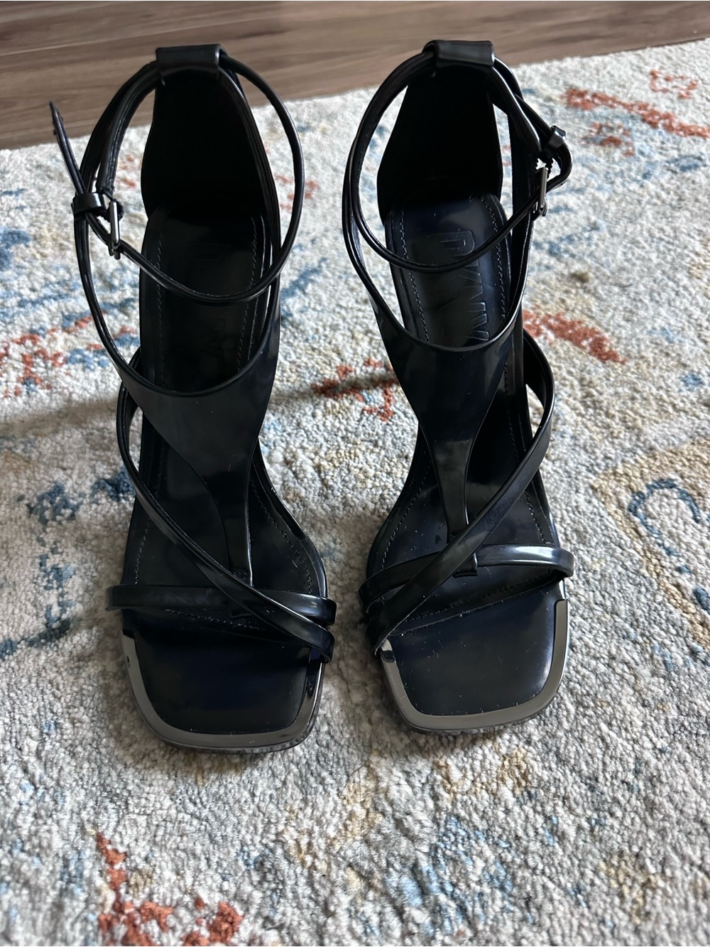 DKNY Strappy Heels, gently used.